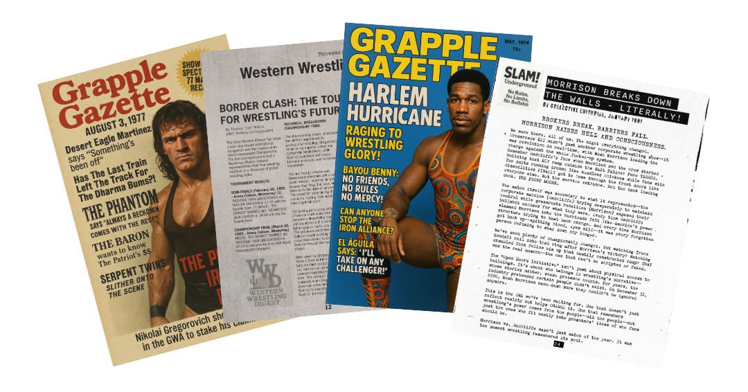 Subscribe to Western Wrestling Chronicles Today!
