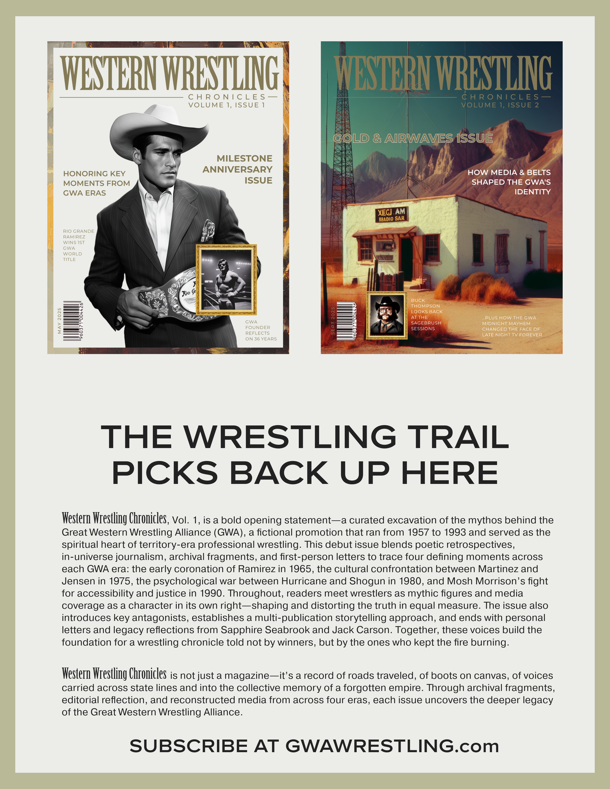 Western Wrestling Chronicles